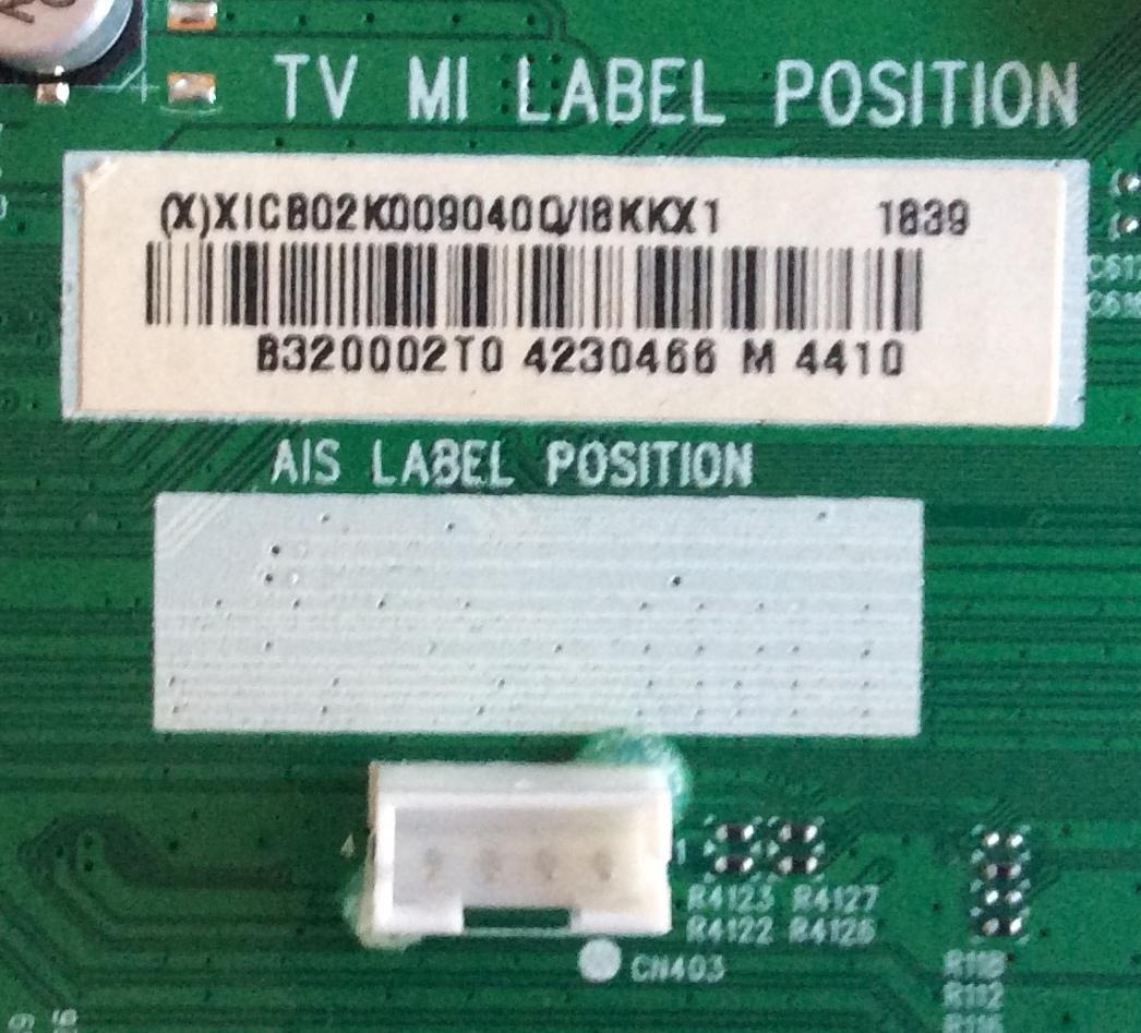 MAIN PARA TV VIZIO FHD ((SMARTCAST)) / NUMERO DE PARTE XICB02K009 / 756TXICB02K0090 / 715G8320-M01-B01-004Y / 715G8320-M01-B01-004T / 756TXICB02K009 / XICB02K0090 / (X)XICB02K009030Q / DISPLAY T320HVN05.6 / MODELO D32F-F1 / D32F-F1 LTQWVMKU - Imagen 2