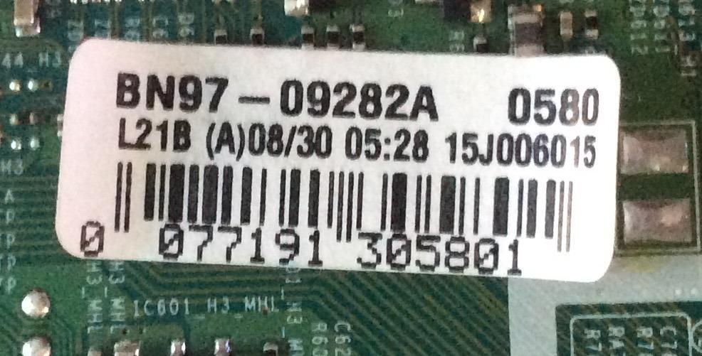 MAIN PARA TV SAMSUNG / NUMERO DE PATTR BN94-09124C / BN41-02353B / BN97-09282A / PARTES SUSTITUTAS BN94-11156C / BN94-11159V / BN94-10759G / PANEL CY-GJ032BGLV7H / MODELO UN32J5500 / UN32J5500AFXZA UU18 - Imagen 3