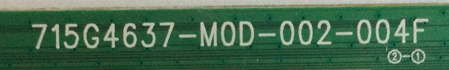 MAIN INSIGNIA / TXBCBZK066 / 715G4637-M0D-002-004F / 1897902M0894 / PANEL T460HW08 V.5 XXXXG / MODELO NS-46E790A12 - Imagen 3