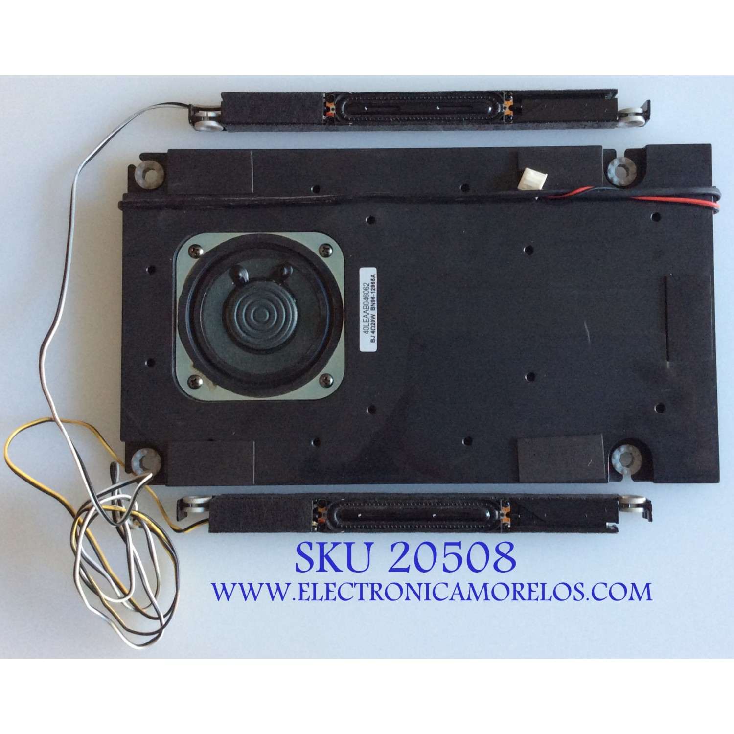KIT DE BOCINA PARA TV SAMSUNG / BN96-12965A / 40LEAAB046062 / NSW08001-01 / PANEL LTF460HJ04 / MODELO UN46C6900VFXZA  SQ01