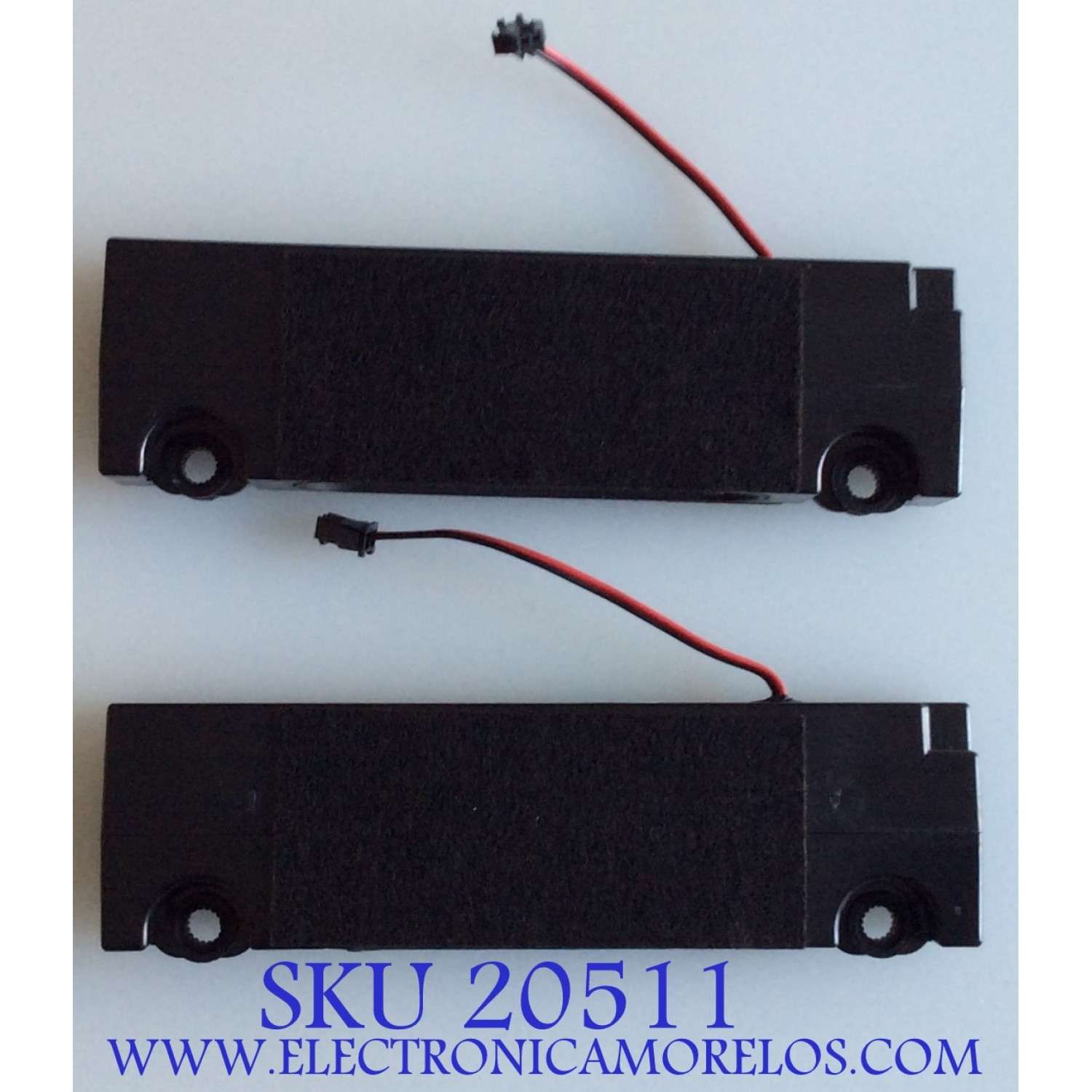 KIT DE BOCINAS PARA TV RCA / 20170912 / YX25180-A1A-10W-8 / MODELO RTRU6527-US