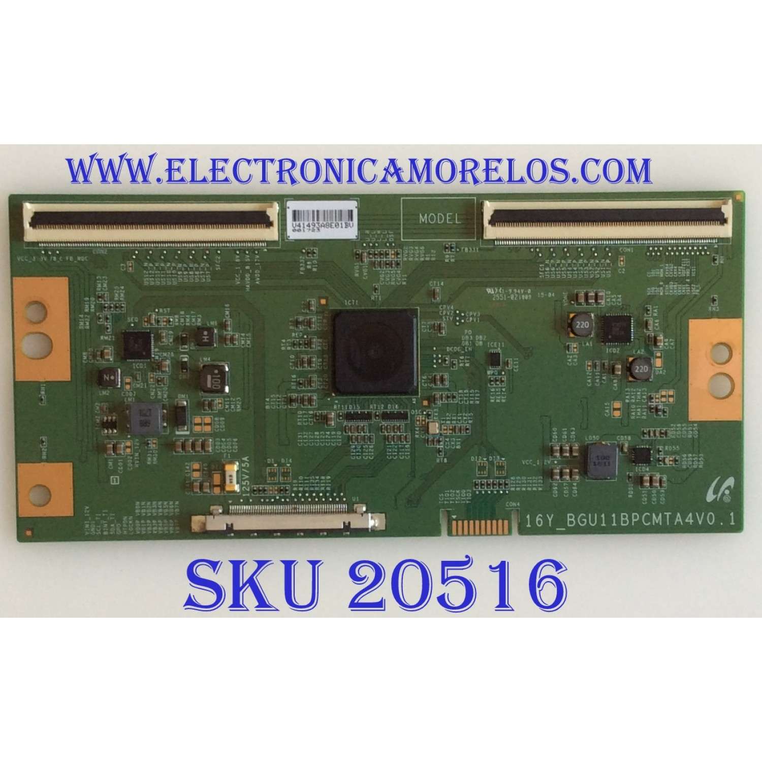 T-CON RCA / LJ92-41493A / 16Y_BGU11BPCMTA4V0.1 / PANEL LSC650FN13 / MODELO RNSMU6536
