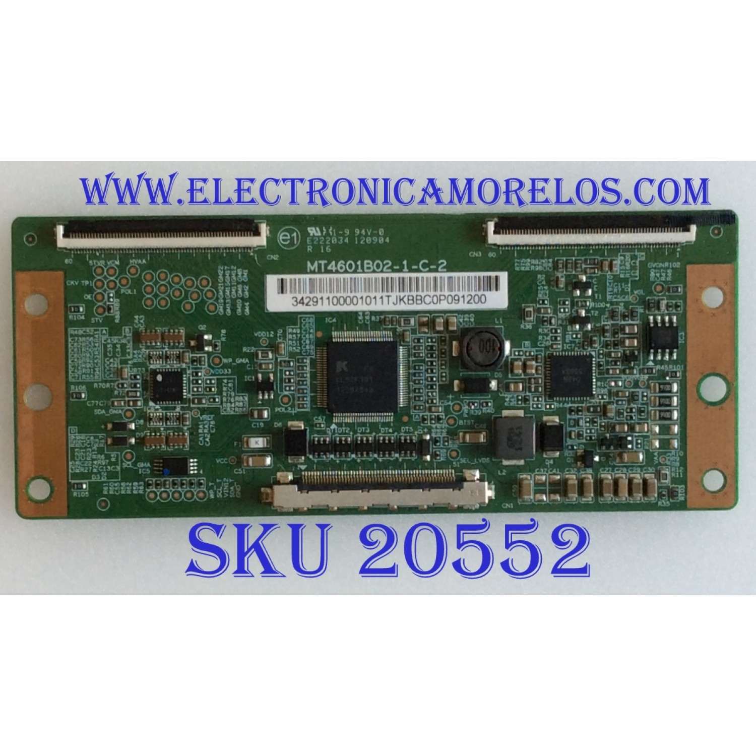 T-CON  WESTINGHOUSE / 34291100001011 / MT4601B02-1-C-2 / PANEL ST4601B02-2 / MODELO UW46T7HW TW-72801-U046C