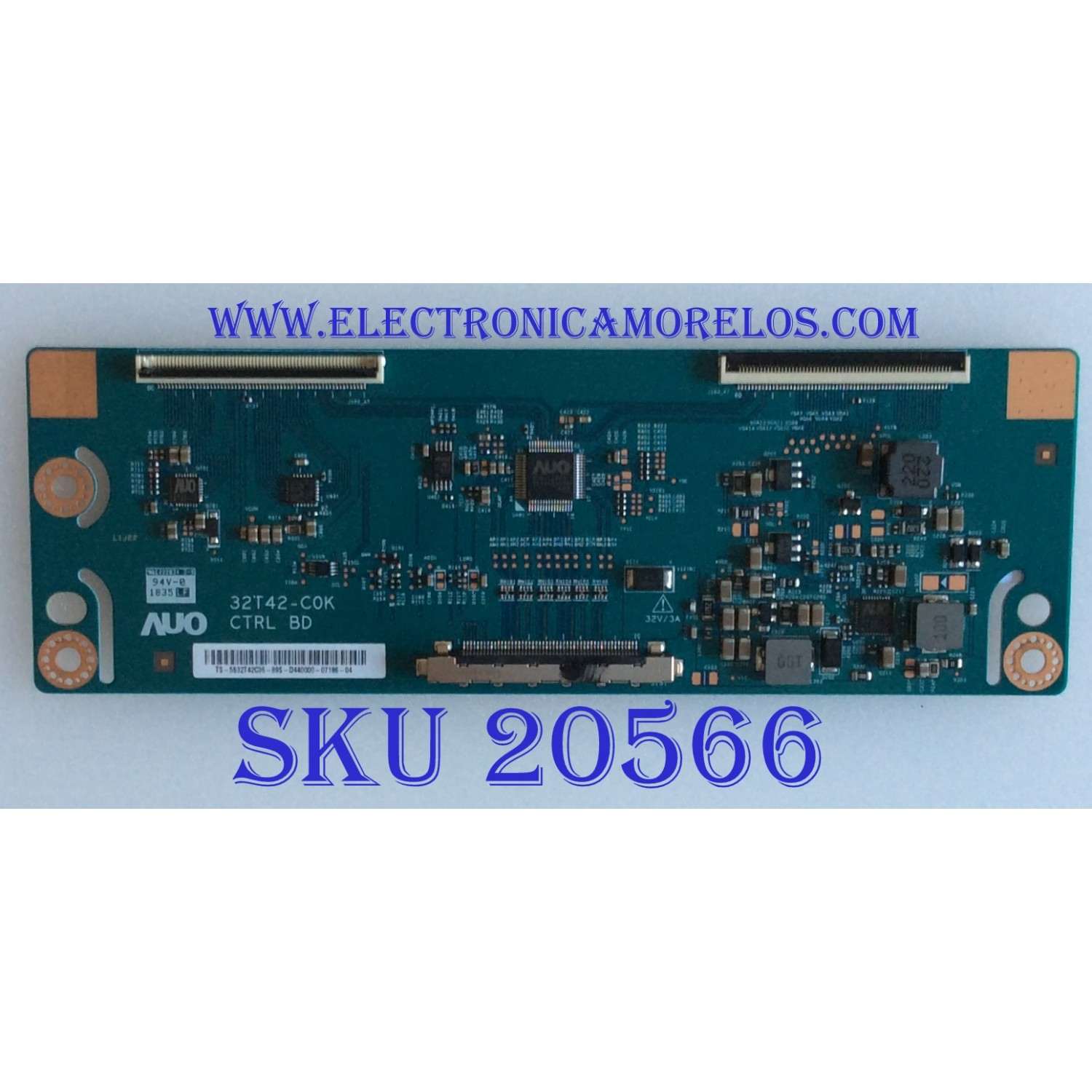 T-CON / VIZIO 55.32T42.C36 / 5532T42C36 / 32T42-C0K / PANEL T320HVN05.6 / MODELO D32F-F1 / D32F-F1 LTQWVMKU / D32F-G1 LTCWQMMW