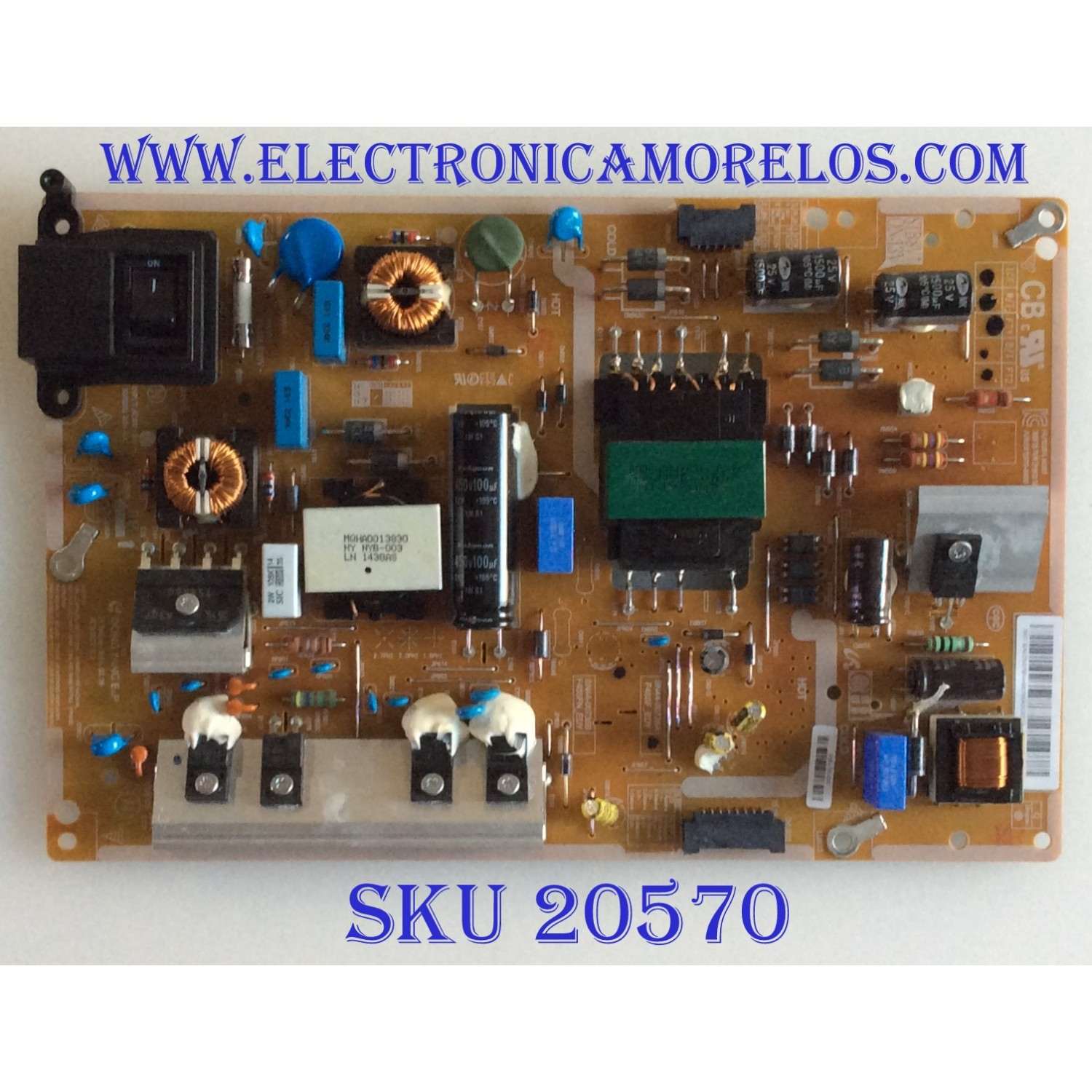 FUENTE DE PODER SAMSUNG / BN44-00735A / HU10251-14067 / F48SFN_EDY / BN4400735A / PANEL CY-GH048BGLVXH / MODELOS LH48DMDPLGA/ZA TS02 / LH48DQDPLGC/XF / LH40DBDPLGC/XT / LH40DBDPLGC/XY / MAS MODELOS EN DESCRIPCIÓN