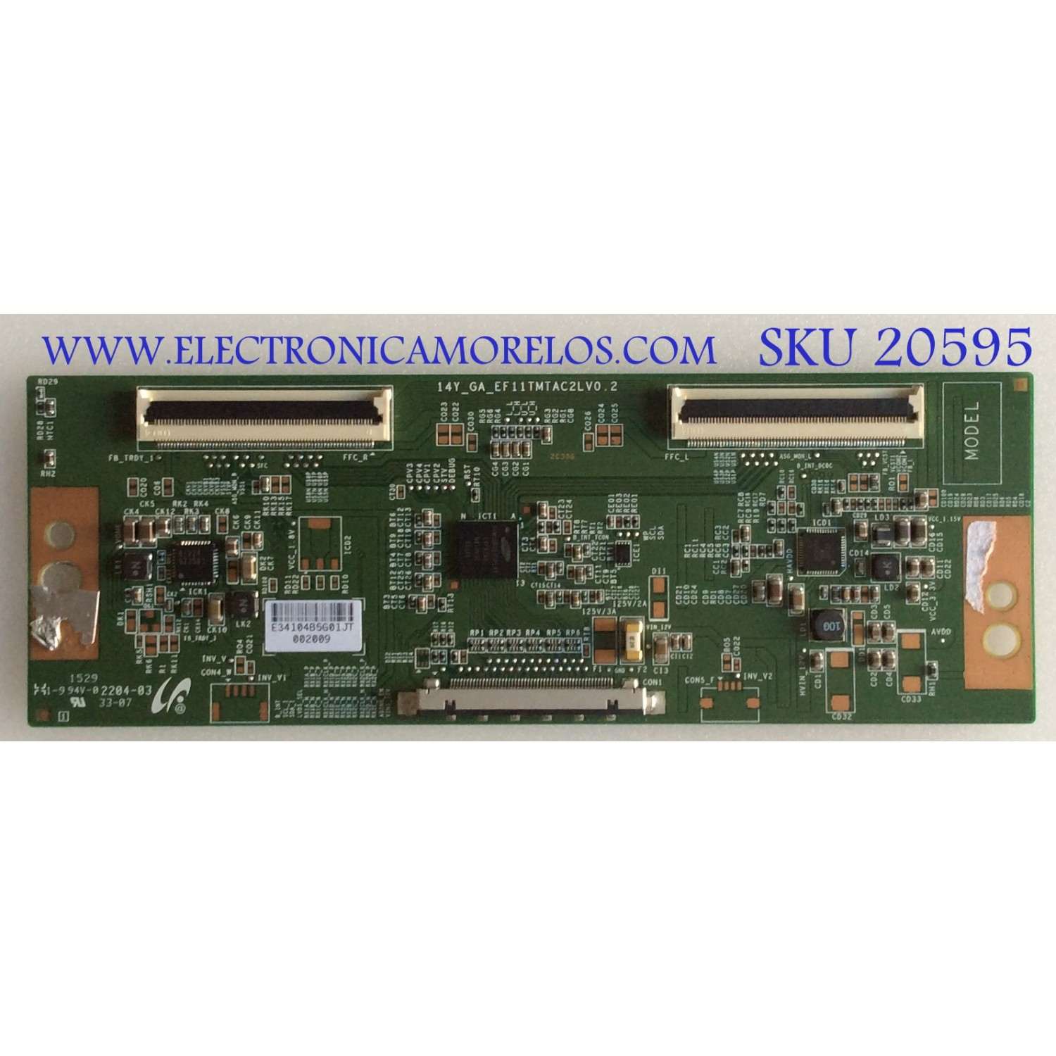 T-CON SUMMIT / LJ94-34104B / 14Y_GA_EF11TMTAC2LV0.2 / PANEL LSC400HF09 / MODELO LE4036