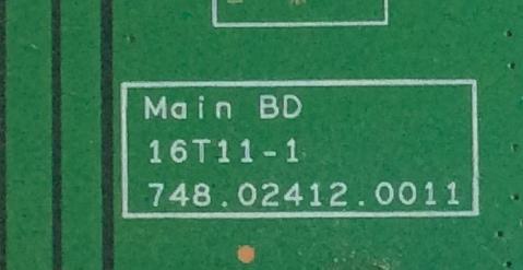 MAIN VIZIO / ARS734024020001 / 748.02412.0011 / 17051201A01 / PANEL LC430EQY(SH)(M1) / MODELO E43-E2 LWZJVWAT - Imagen 3