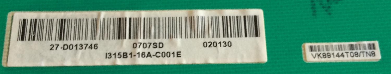 BACKLIGHT INVERTER / SAMSUNG 27-D013746 / VK.89144.T08 / I315B1-16A / VK89144T08/TN8 / I315B1-16A-C001E / E219539/ PANEL V315B1-L01 Rev.C2 / MODELOS LNT3242HX/XAA / LN-T3242H C / LNT3232HX/XAA / FLX-3210 - Imagen 3