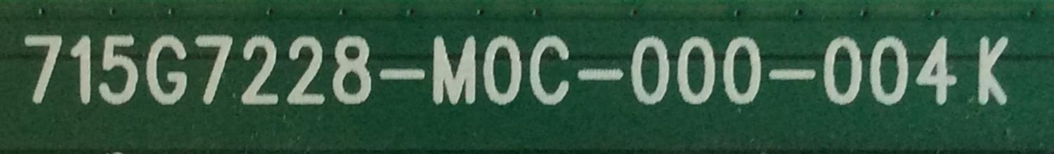 MAIN INSIGNIA / XFCB0QK0090 / 715G7228-M0C-000-004K / 715G7228-M01-000-004K / (X)XFCB0QK009010X / BPFETGKX1 / PANEL TPT315B5 -EUJFFE REV:S1L / MODELO 	NS-32DR420NA16 (NOTA IMPORTANTE CHECAR CONECTOR) - Imagen 2