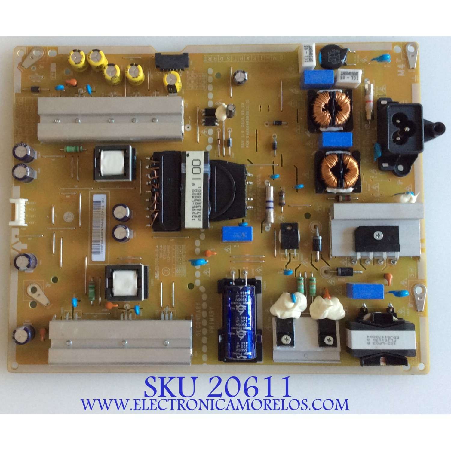 FUENTE DE PODER / LG EAY64009306 / EAX66490606 / LGP4955E-15UL2-1T / 64009306 / EAX66490606(1.3) / CCP-3400 / CTI-600 / PANEL LD490EGE (FH)(M1) / MODELOS 49UH5C-BF / 49UH5B-BD / 49UH5C-BF.AUSLLJM / 49UH5B-BD.AUSLLJM / 55UH5C-B / 55UH5B-BD.AUSLLJM
