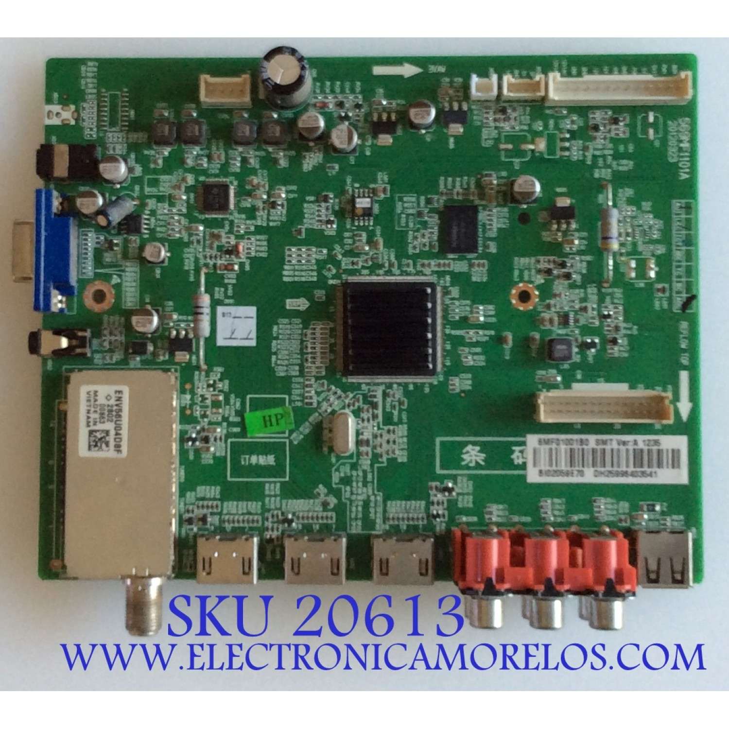 MAIN INSIGNIA / 6MF01001B0 / 569MF1101A / 20120323 / PANEL T390HVN01.0 / MODELO NS-39L240A13
