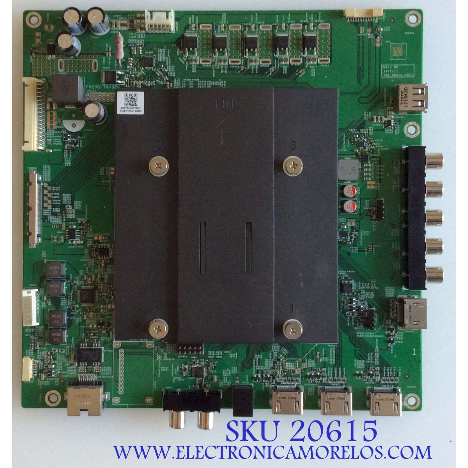 MAIN VIZIO / ARS734024020001 / 748.02412.0011 / 17051201A01 / PANEL LC430EQY(SH)(M1) / MODELO E43-E2 LWZJVWAT