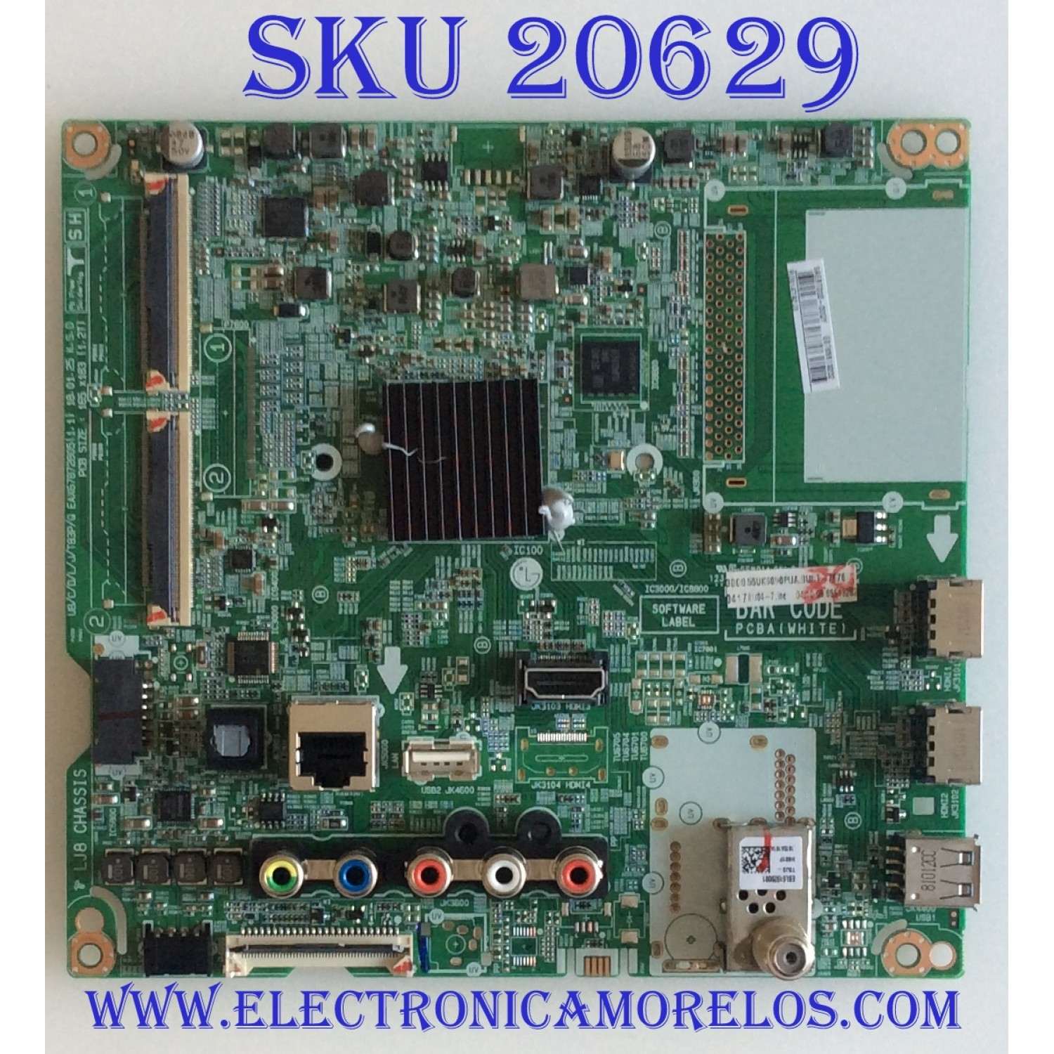 MAIN / LG EBT65513202 / EAX67872805 / 9AEBT000-00QY / EAX67872805(1.1) / PANEL NC550DGG-ABGX1 / MODELO 55UK6090PUA / 55UK6090PUA.BUSTLJR / 55UK6090PUA 9A1L001R / 55UK6090PUA.BUSTLKR / 55UK6090PUA.BUSTLOR