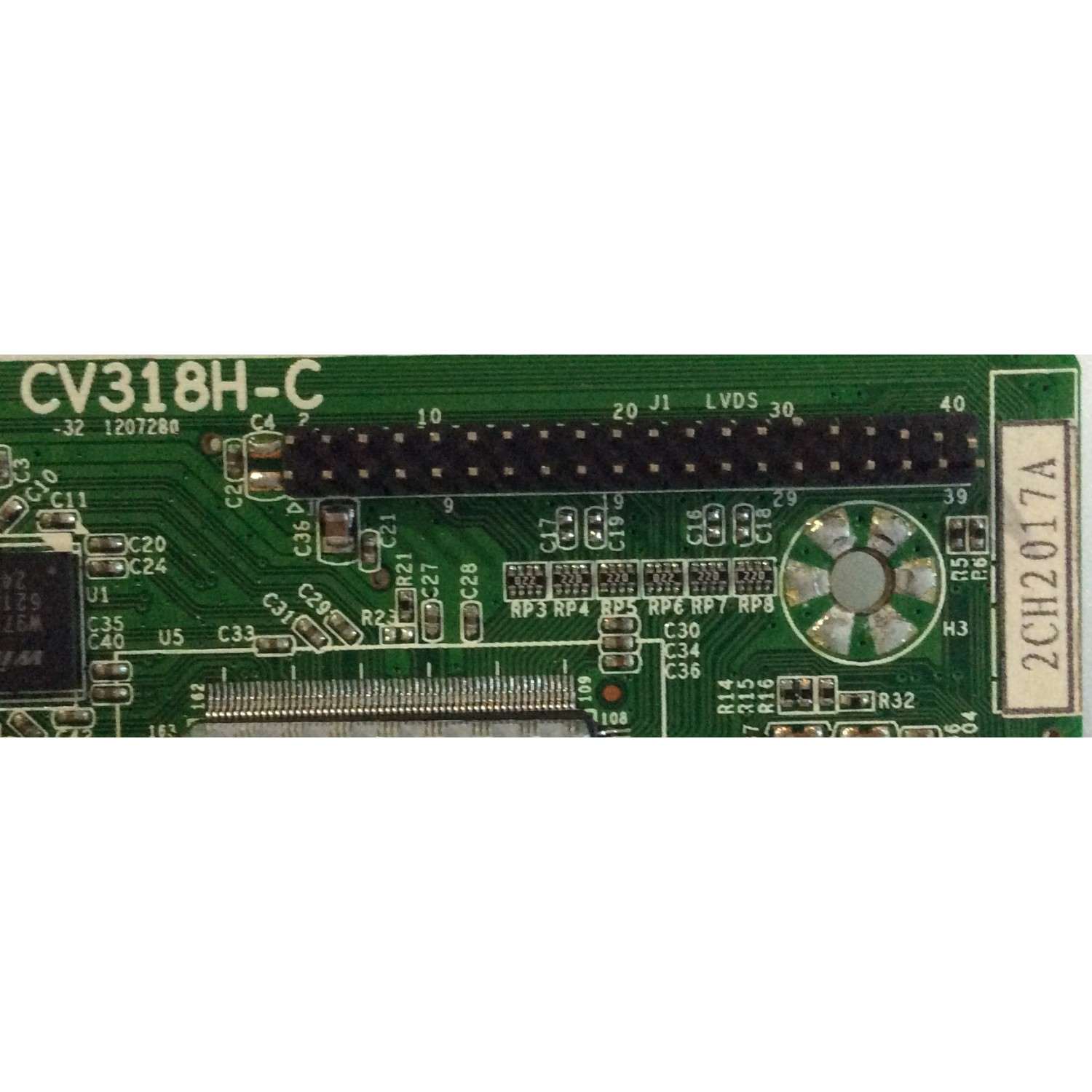 MAIN ELEMENT / 2CH2017A / CV318H-C / RX-121225 / PANEL T400D3-HA24-00X / MODELO ELDFT406 - Imagen 3