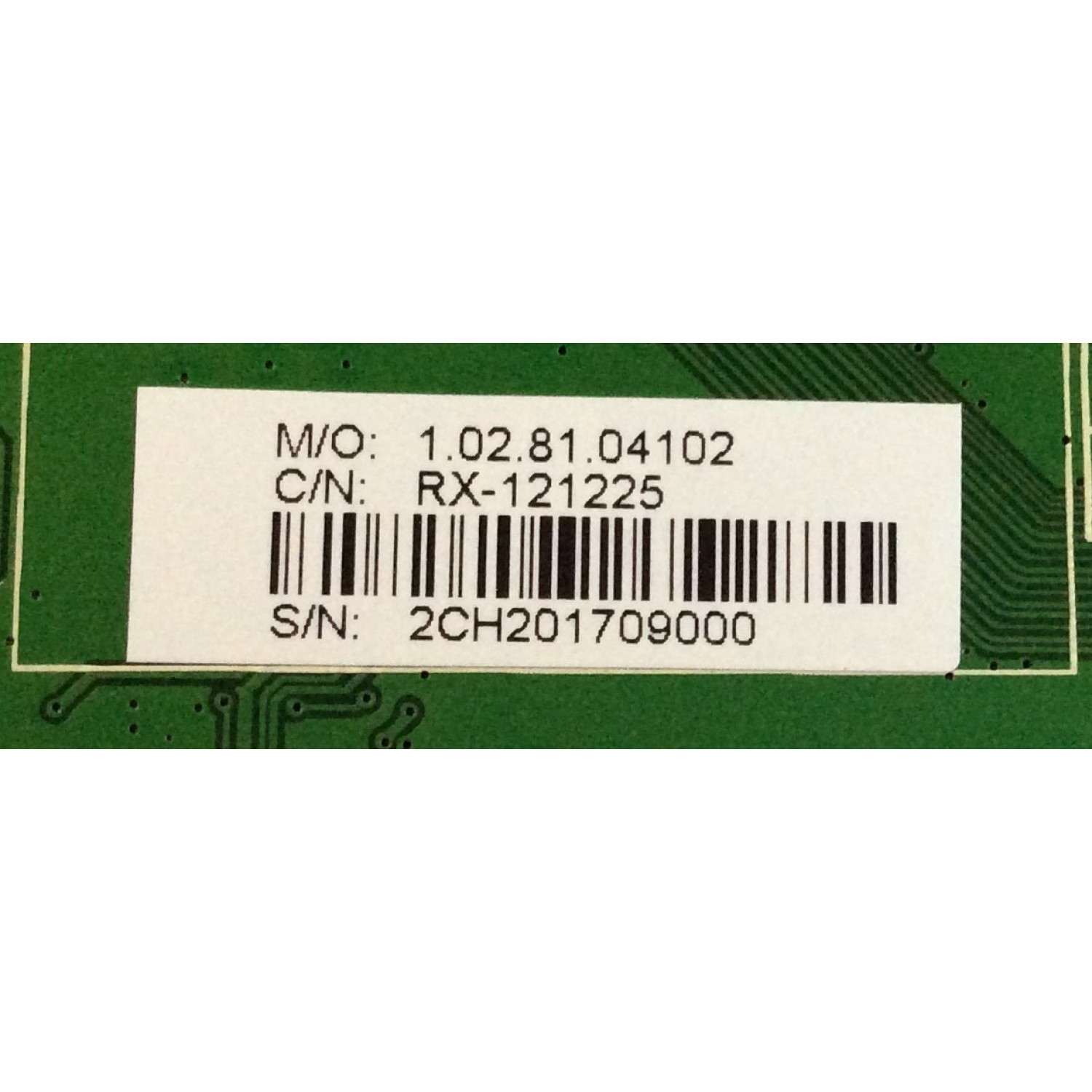 MAIN ELEMENT / 2CH2017A / CV318H-C / RX-121225 / PANEL T400D3-HA24-00X / MODELO ELDFT406 - Imagen 2