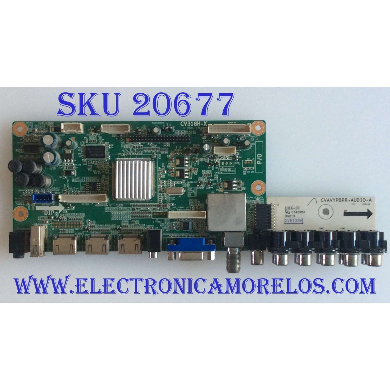 MAIN PROSCAN / 2CNT20I206063 / CV318H-X / T320B6P01-C06 / PANEL T320B6-P01-C06 VER.C2 / MODELO PLCDV3213A