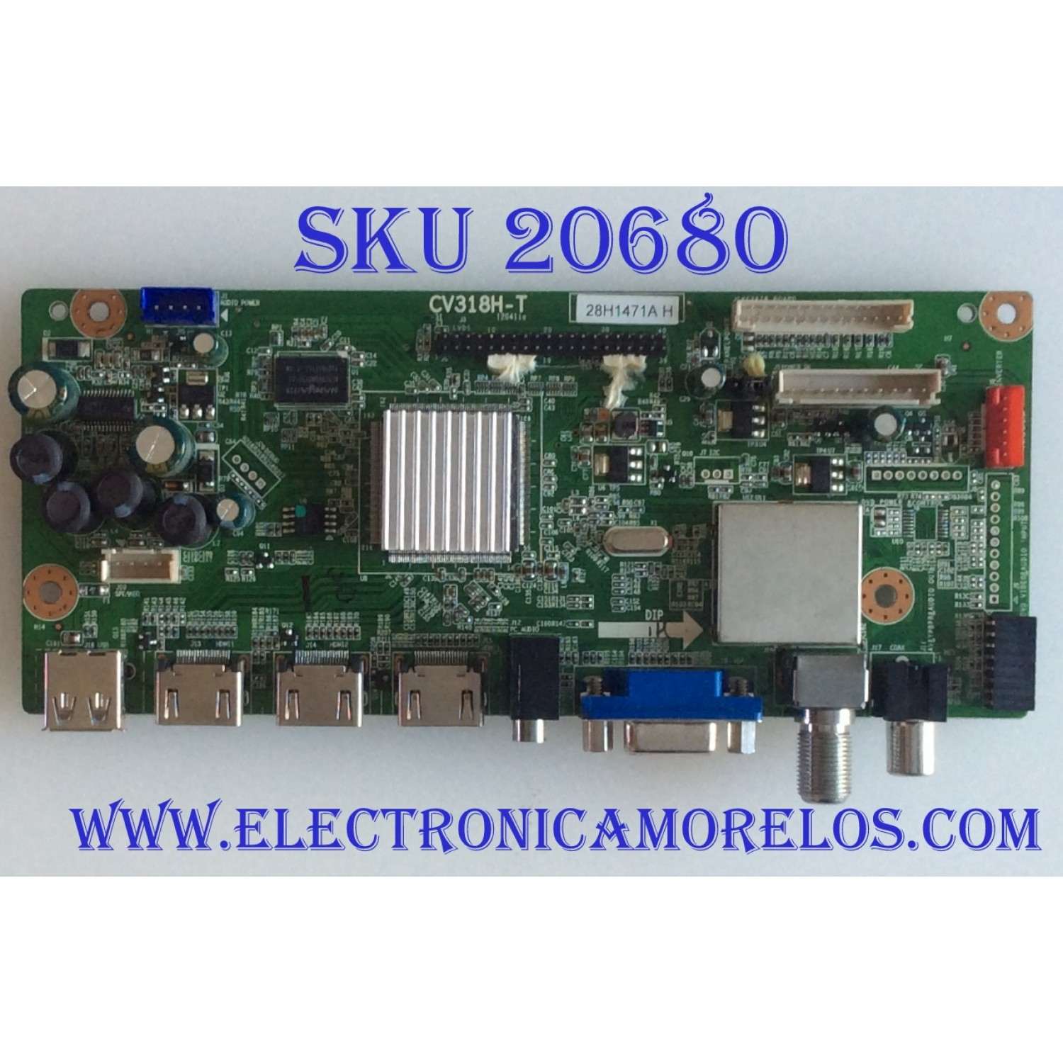 MAIN SEIKI / 28H1471A / CV318H-T / 890-M00-0LN19 / 20120828X000428 / PANEL V390HJ1 -L02 REV.C1 / MODELO SC392TS 3930M