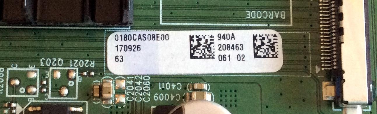 MAIN VIZIO / Y8387940S / 1P-016C500-4013 / 0180CAS08E00 940A / PANEL V750DK1-QS3 / MODELOS E75-E3 LFTIGRLT / E75-E3 LFTIGRAT - Imagen 3