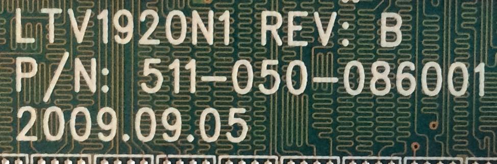 MAIN NUVISION / 511-050-086001 / LTV1920N1 / 335-23000-0101 / PANEL LTA460HF07 C01 / MODELO NVU46FX5LS / NVU40FX5LS - Imagen 2