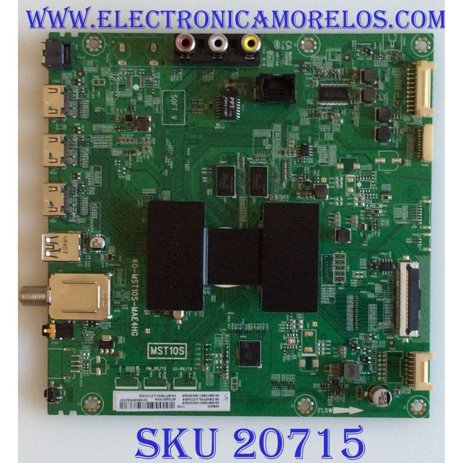 MAIN TCL / 08-CS49TML-LC224AA / 08-MS10S01-MA200AA / 40-MST10S-MAE4HG / 08-MS10S01-MA300AA / PANEL LVU485ND1L-CD9W06 / MODELOS 49S405TABA / 49S403TBAA / 49S405TAAA / 55S405TBBA