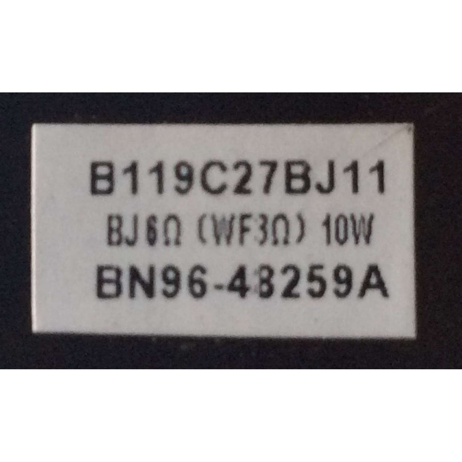 BOCINA PARA TV SAMSUNG / BN96-48259A / B119C27BJ11 / Q70 55" / MODELOS QN55Q70RAFXZA / QN65Q70RAFXZA / QN82Q70RAFXZA / QN85Q70RAFXZA - Imagen 3