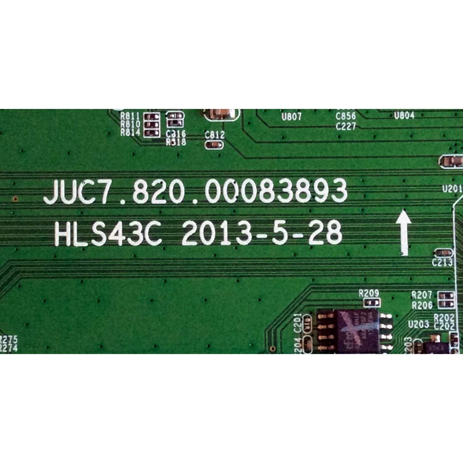 MAIN RCA / 923B3JRB / JUC7.820.00083893 / HLS43C / PANEL S43SD-YD02 / MODELO  - Imagen 2