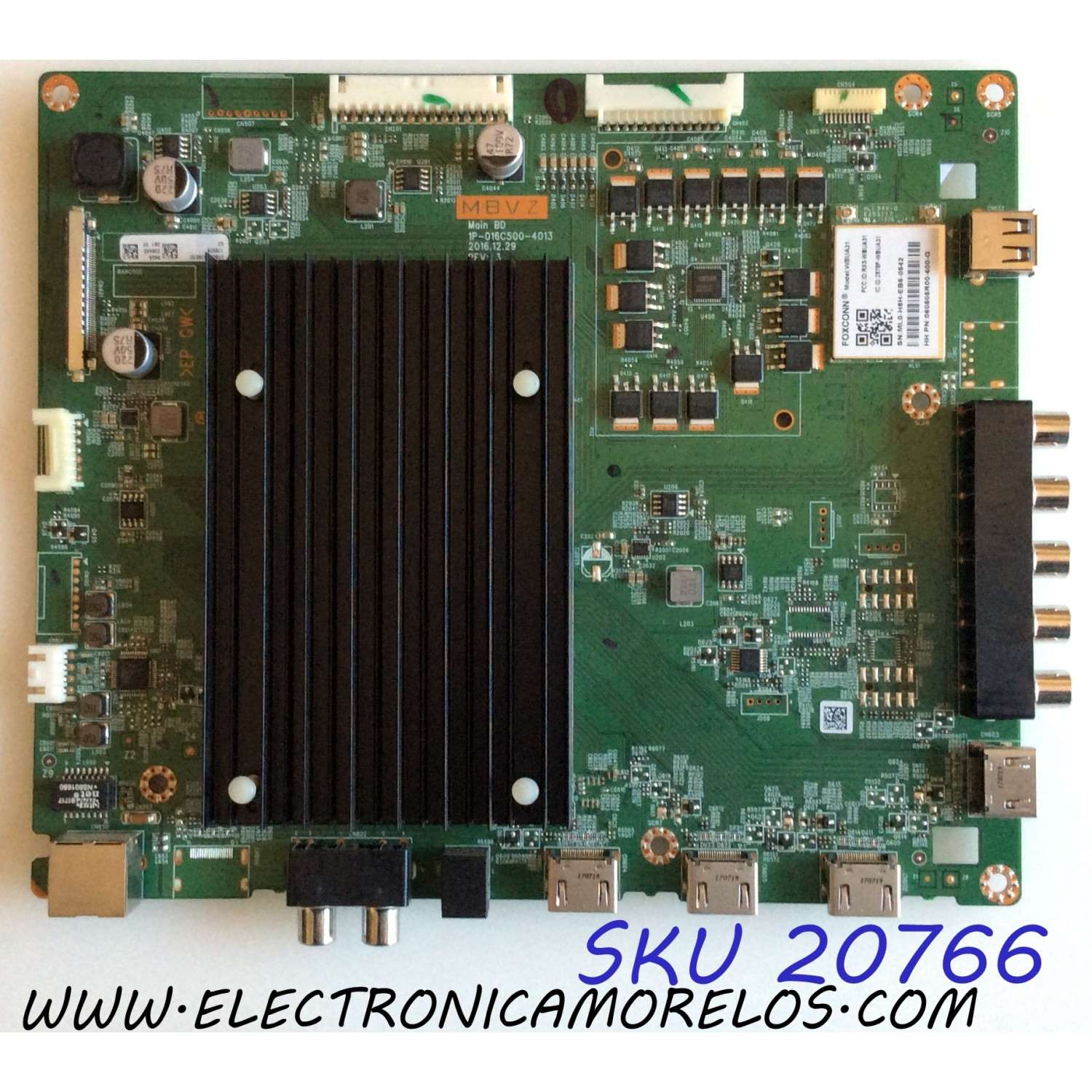 MAIN VIZIO / Y8387940S / 1P-016C500-4013 / 0180CAS08E00 940A / PANEL V750DK1-QS3 / MODELOS E75-E3 LFTIGRLT / E75-E3 LFTIGRAT