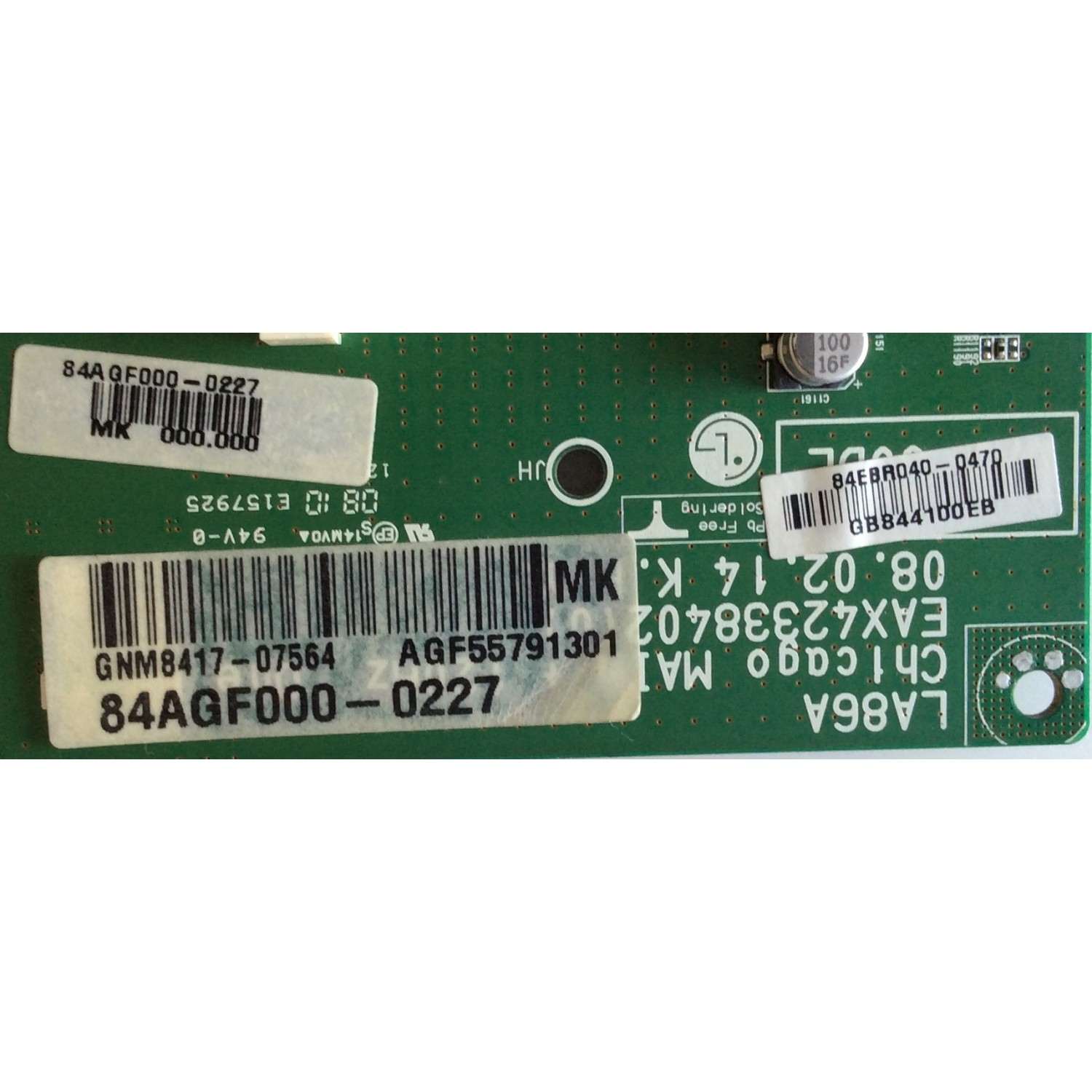 MAIN LG / AGF55791301 / EAX42338402 / EAX42338403 / PANEL LC420WUD-(SA)(A1) / MODELO 42LG70-UA AUSQLJR / PARTES SUSTITUTAS CRB30432701 / EBU50597102 - Imagen 2
