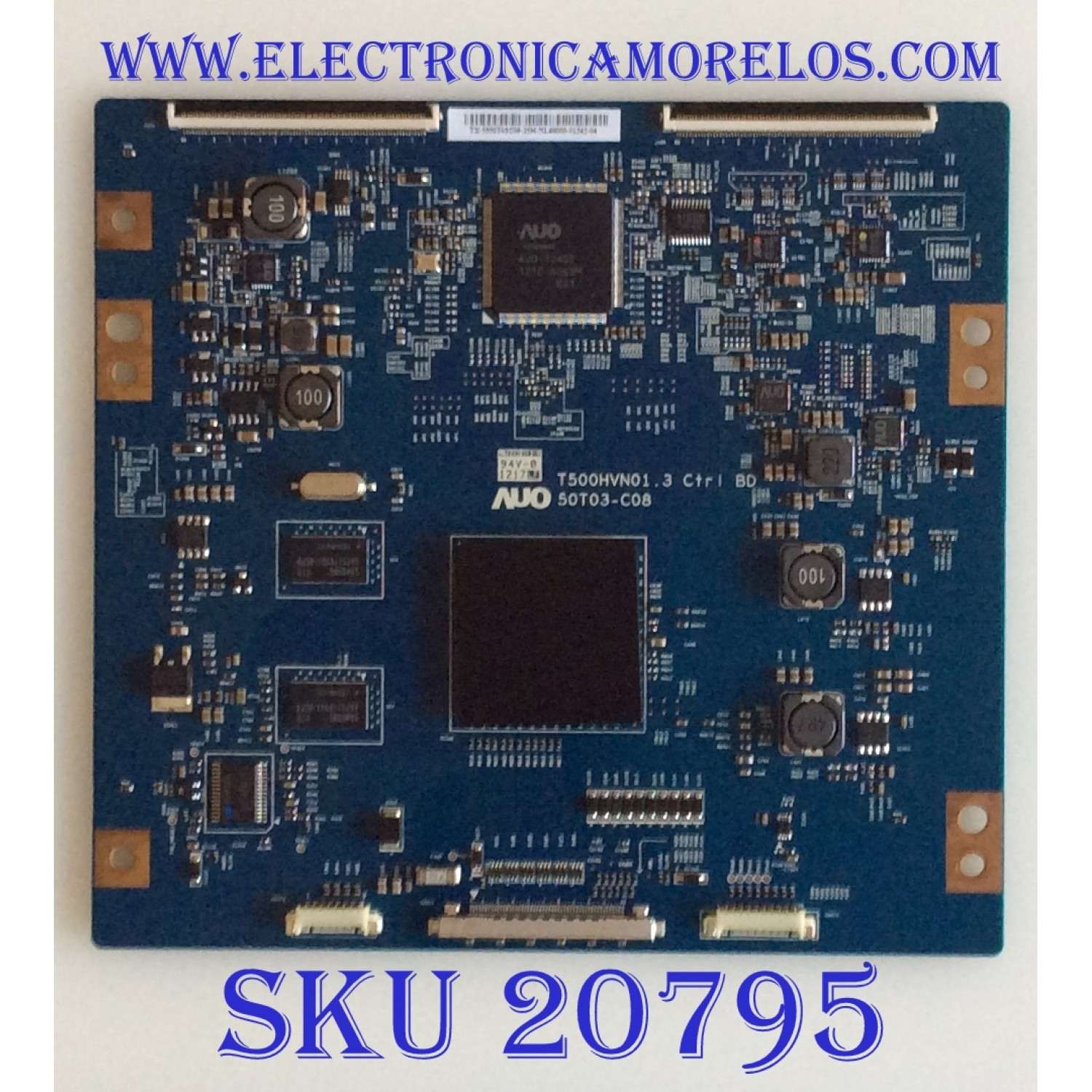 T-CON SAMSUNG / 55.50T03.C09 / T500HVN01.3 / 50T03-C08 / 5550T03C09 / PANEL SE500CSA-B2 / MODELO UN50ES6900FXZA AD01