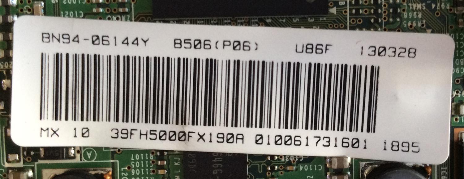 MAIN SAMSUNG / BN94-06144Y / BN41-02046A / BN97-06298Y / PANEL DE390BGM-C1 / PARTE SUSTITUTA BN94-06778E / MODELO UN39FH5000FXZA CD01 - Imagen 2