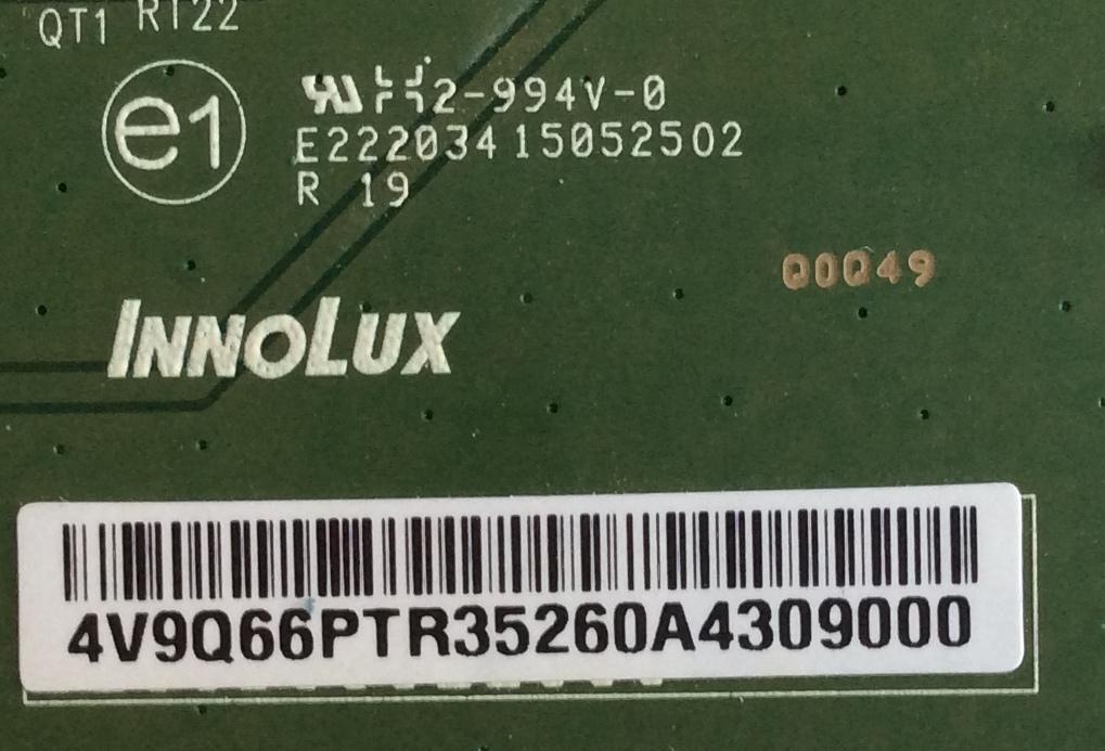 T-CON LG / 4V9Q66PTR3 / 15052502 / E222034 / PANEL NC500DUN VXBP3 / MODELO 50LF6100-UA.BUSJLOR - Imagen 2