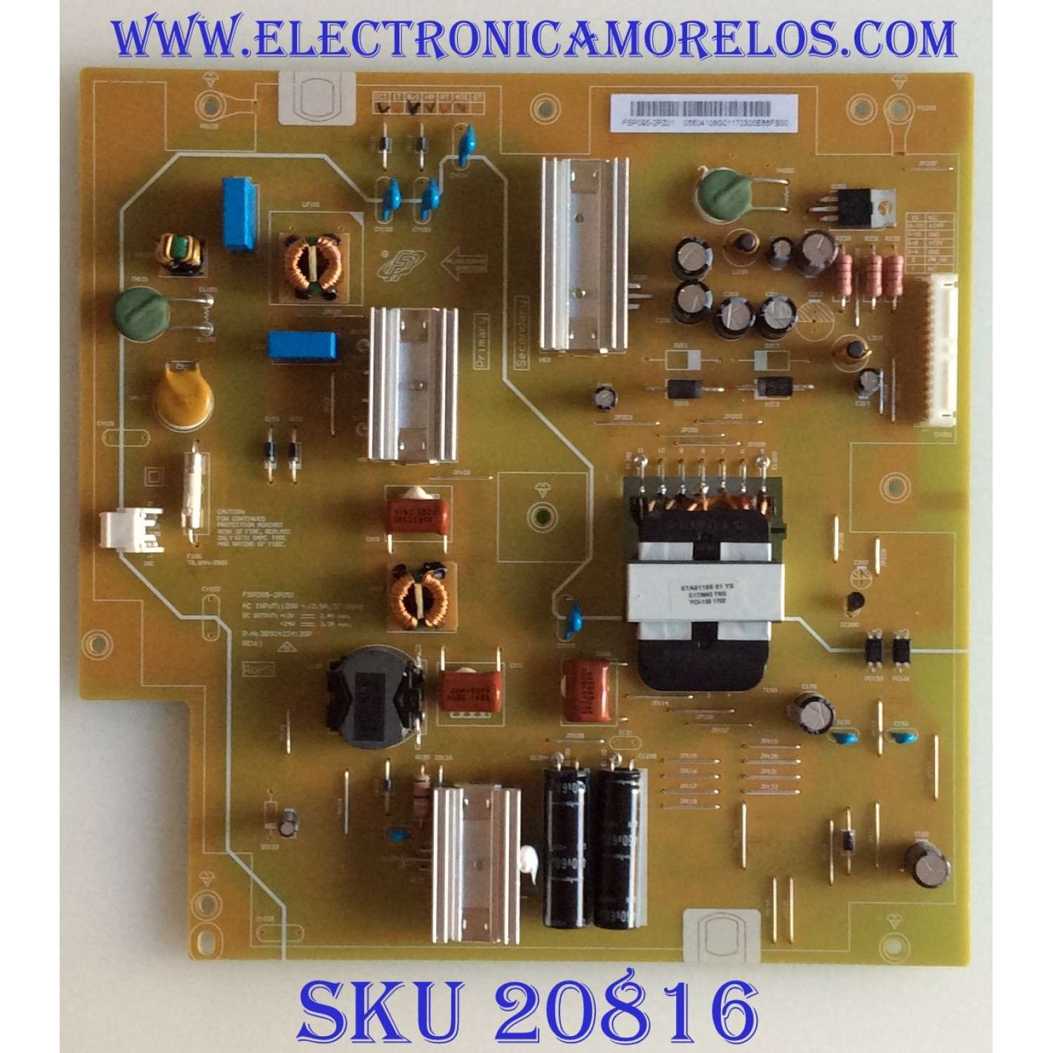 FUENTE DE PODER VIZIO / 056.04108.G011 / FSP095-2PZ01 / 05604108G011 / MODELO D55F-E2 LWZ2VPDT