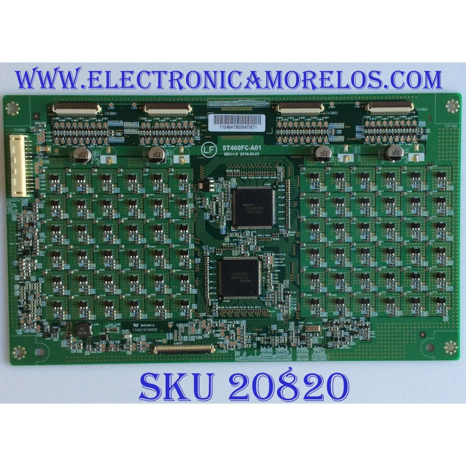 LED DRIVER SONY / ST460FC-A01 / ST460FC / PANEL FQLF460DT01 / MODELO XBR-46HX929