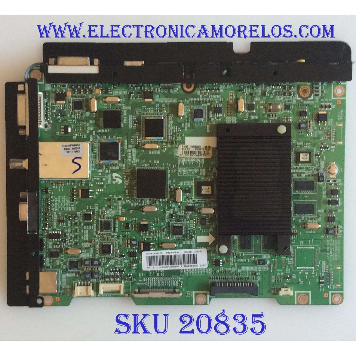 MAIN SAMSUNG / BN94-05657Q / BN41-01869A / BN97-06630G / PANEL LTJ460HN08-V / MODELO LH46MEBPLGA/ZA SS01