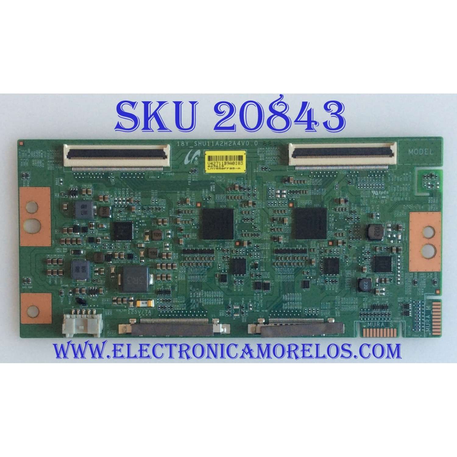 T-CON SONY / LJ94-42711B / 18Y_SHU11A2H2A4V0.0 / LMY550FF05-A / PANEL YD9F055DND01 / MODELO XBR-55X950G / XBR55X950G 