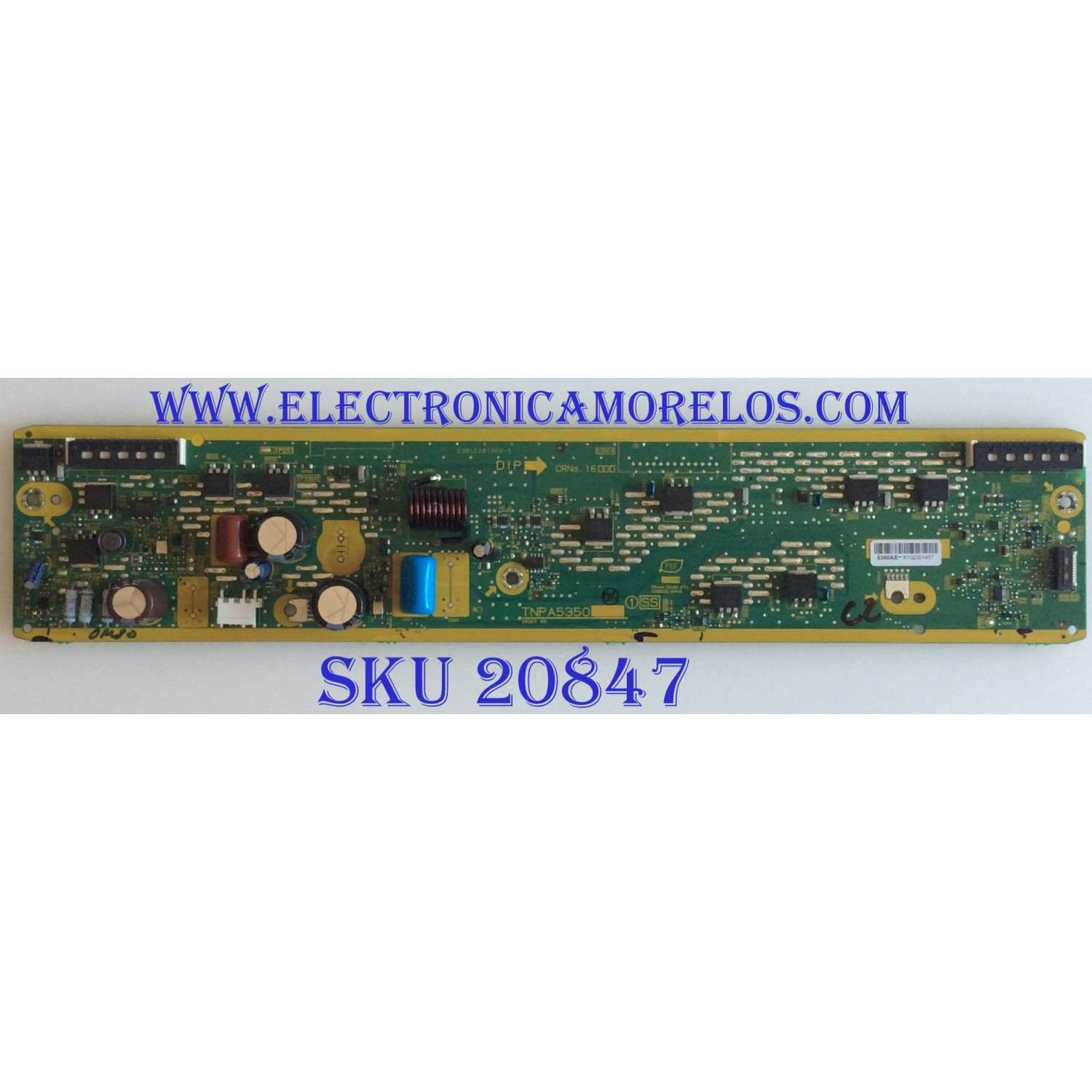 X-SUS PANASONIC / TNPA5350AE / TNPA5350 / 5350AE / PANEL MC106FU1411 / MODELO TC-P42S30