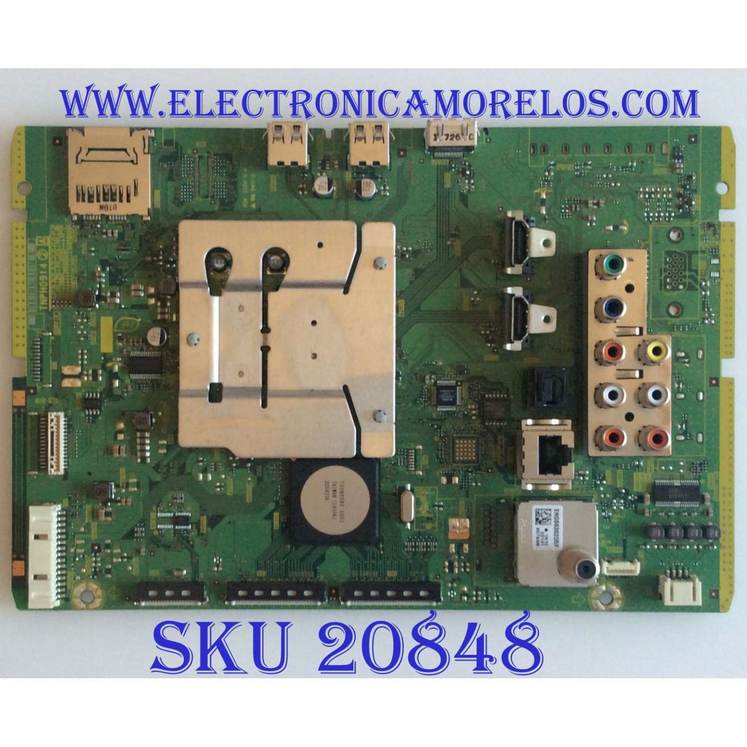 MAIN PANASONIC / TNPH0914AQ / TNPH0914 / PANEL MC106FU1411 / MODELO TC-P42S30 / PARTES SUSTITUTAS TXN/A1PKUUS / TNPH0914AH