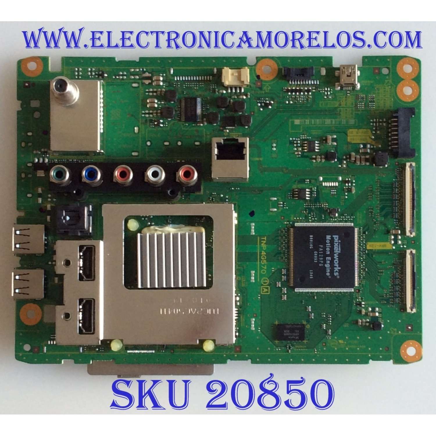 MAIN PANASONIC / TNP4G570UG / TNP4G570 / PANEL PAV5533-01 / MODELO TC-55AS530U