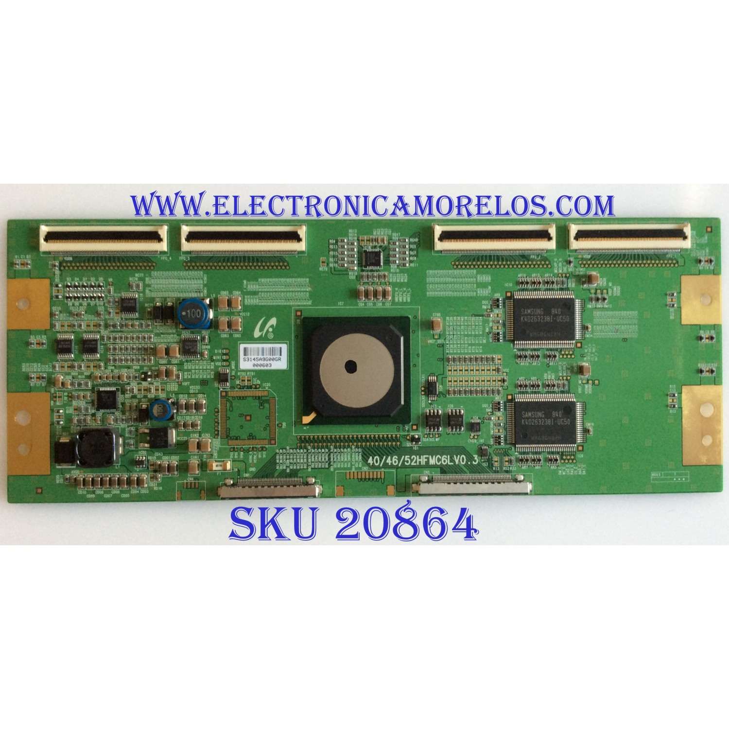 T-CON MITSUBISHI / LJ94-03145A / 40/46/52HFMC6LV0.3 / 3145A / PANEL LTA520HE18-001 / MODELO  LT-52151 / SUSTITUTAS LJ94-03145B / LJ94-02506C / LJ94-02306G / 75013034 / 75014323 / LJ94-02309L / LJ94-02506D / LJ94-02306F / LJ94-02306E