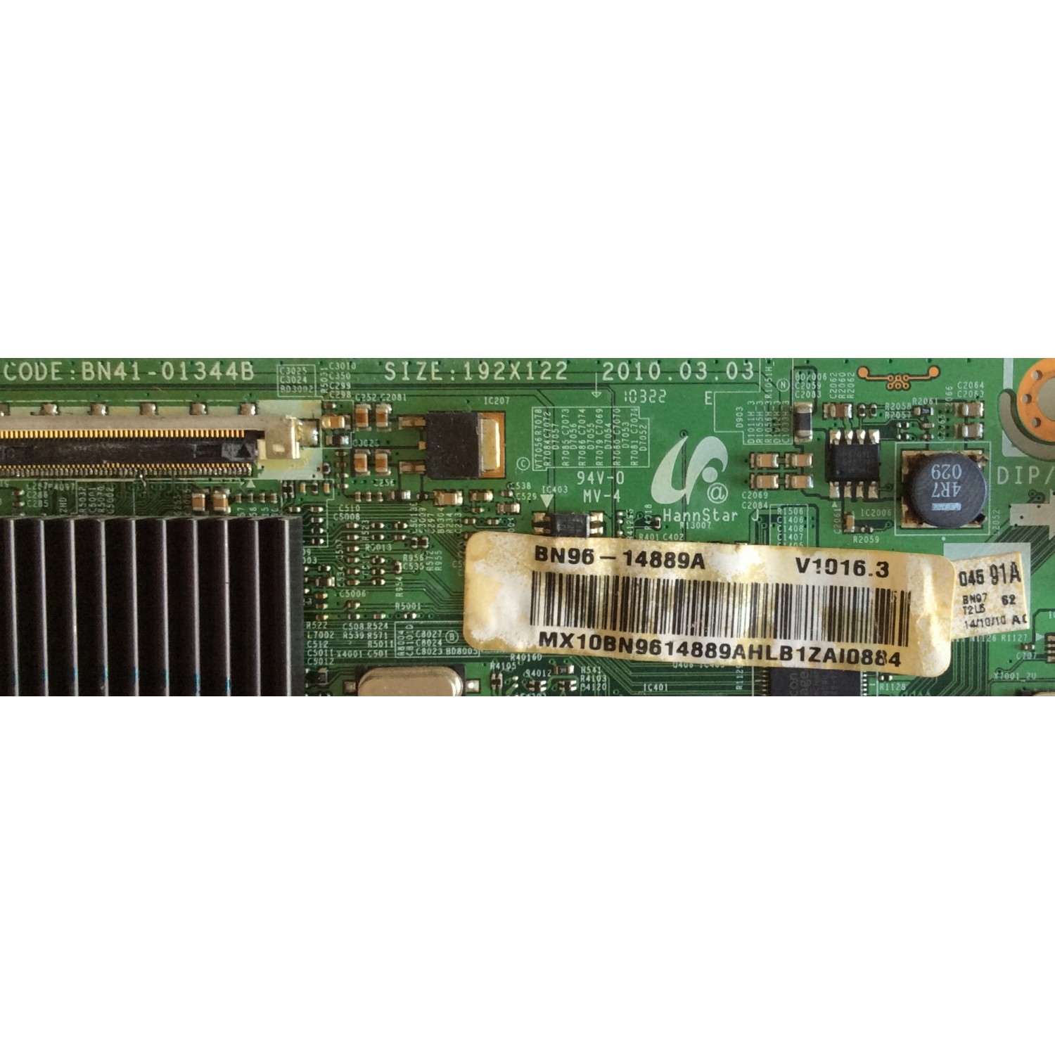 MAIN SAMSUNG / BN96-14889A / BN41-01344B / PANEL S58FH-YB05 / MODELO PN58C500G2FXZA UY01 - Imagen 2