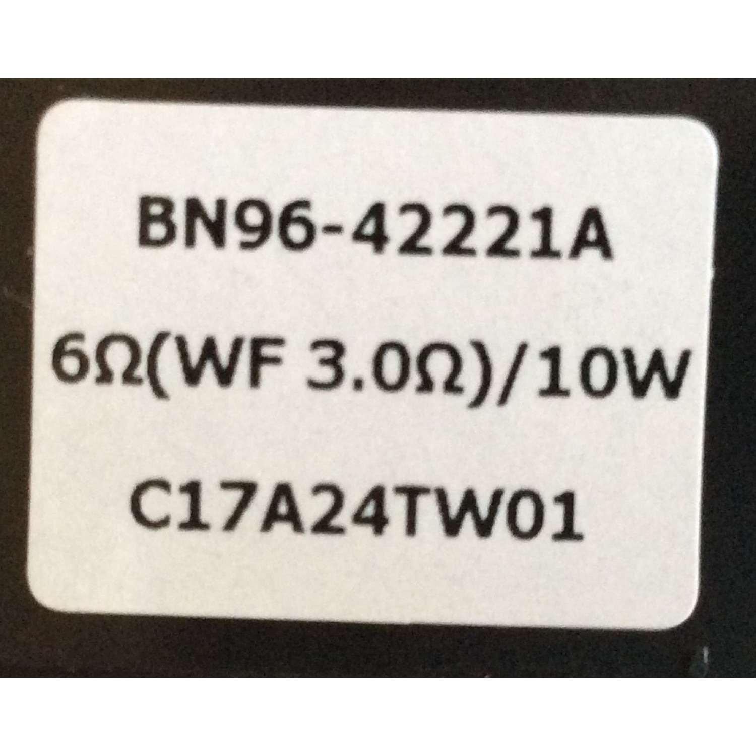 BOCINA PARA TV SAMSUNG / BN96-42221A / JYWF17-00S0A / BN63-16552X001 / MODELOS 49MU7500 / UN55MU8500F / 65 CM / - Imagen 2