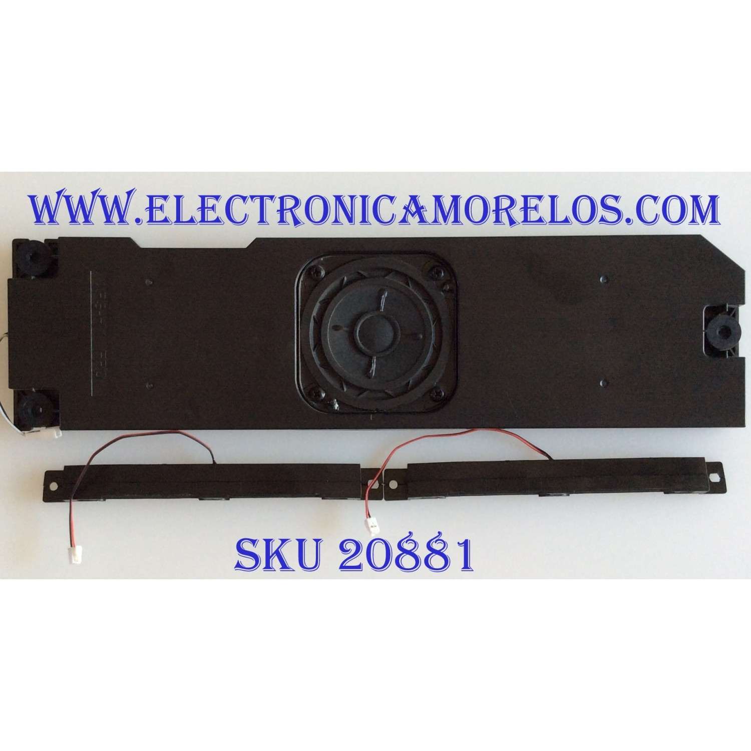 KIT DE BOCINAS PARA TV PANASONIC / L0EYAA000035 / G3413295 / G3313283 / MODELO TC-P605T60