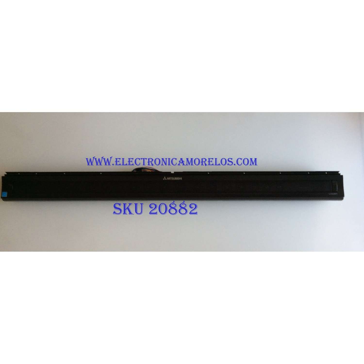 BOCINA PARA TV MITSUBISHI / MODELO LT-52151 / 1.21 M X 10 CM / 