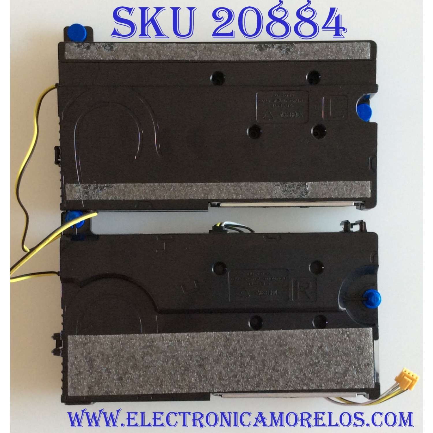 KIT DE BOCINAS PARA TV SAMSUNG / BN96-45632D / NU7100 49 / MODELO UN55NU6080F / QN82Q60RAFXZA