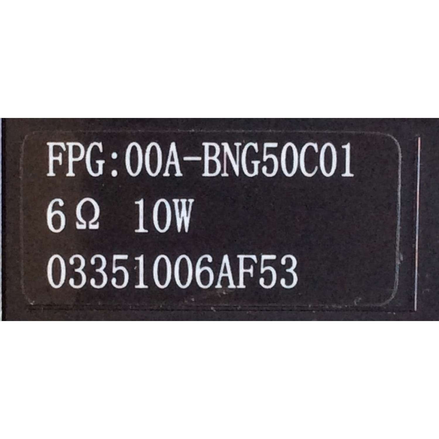 KIT DE BOCINAS PARA TV SHARP / 304-00105-00 / FPG: 00A-BNG50C01 / C15023 / 03351006AF53 / MODELO LC-55LE653U - Imagen 4