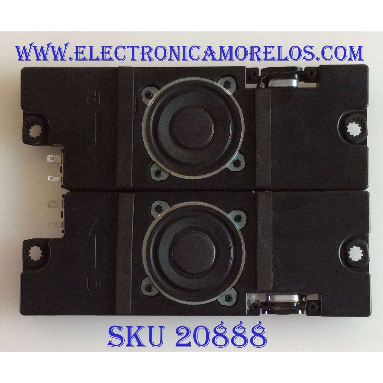 KIT DE BOCINAS PARA TV VIZIO / 378G0120481YLA / 378G0120481YRA / MODELO M43-C1
