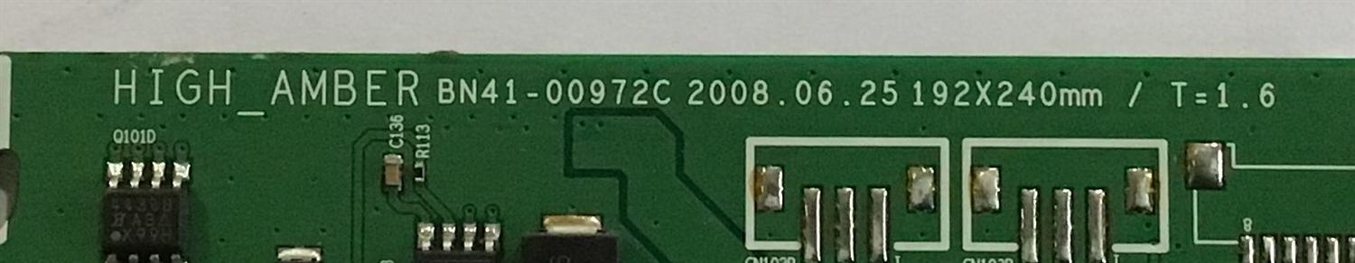 MAIN SAMSUNG / BN94-01666N / BN41-00972C / BN97-02044S / PANEL LTF460HC01 / MODELO LN46A650A1FXZA - Imagen 2
