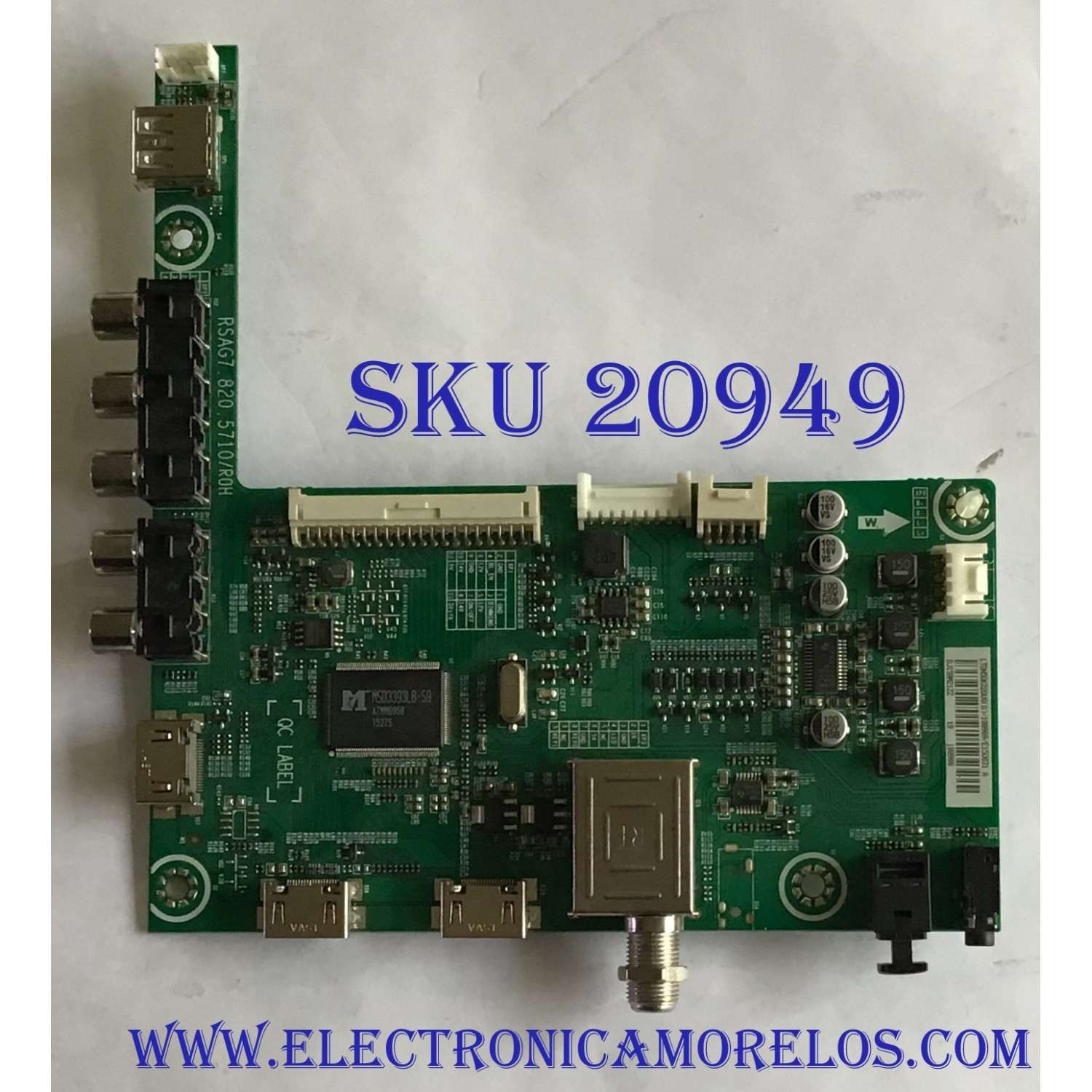 MAIN INSIGNIA / 188988 / RSAG7.820.5710/ROH / 189989 / LTDN50K220DUS / PANEL HD500DF-B54(020)\S21\BBY\GM\ROH / MODELO NS-50D421NA16 