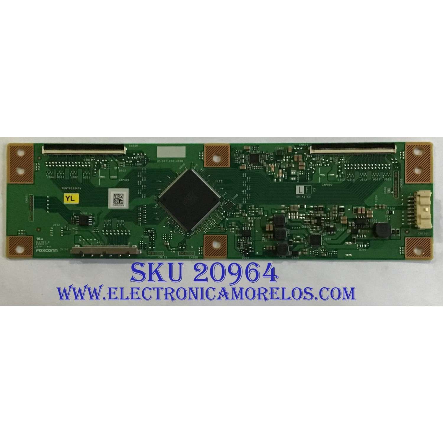T-CON LG / RUNTK0334FVYL / 1P-0171X00-40SB / RUNTK0334FV / PANEL NC600DQE-VSHP1 / MODELOS 60UM6900PUA.BUSNLOR / 60UM7100DUA.BUSNLOR / 60UN7000PUB.BUSMLKR / 60UM6900PUA.BUSNDOR 