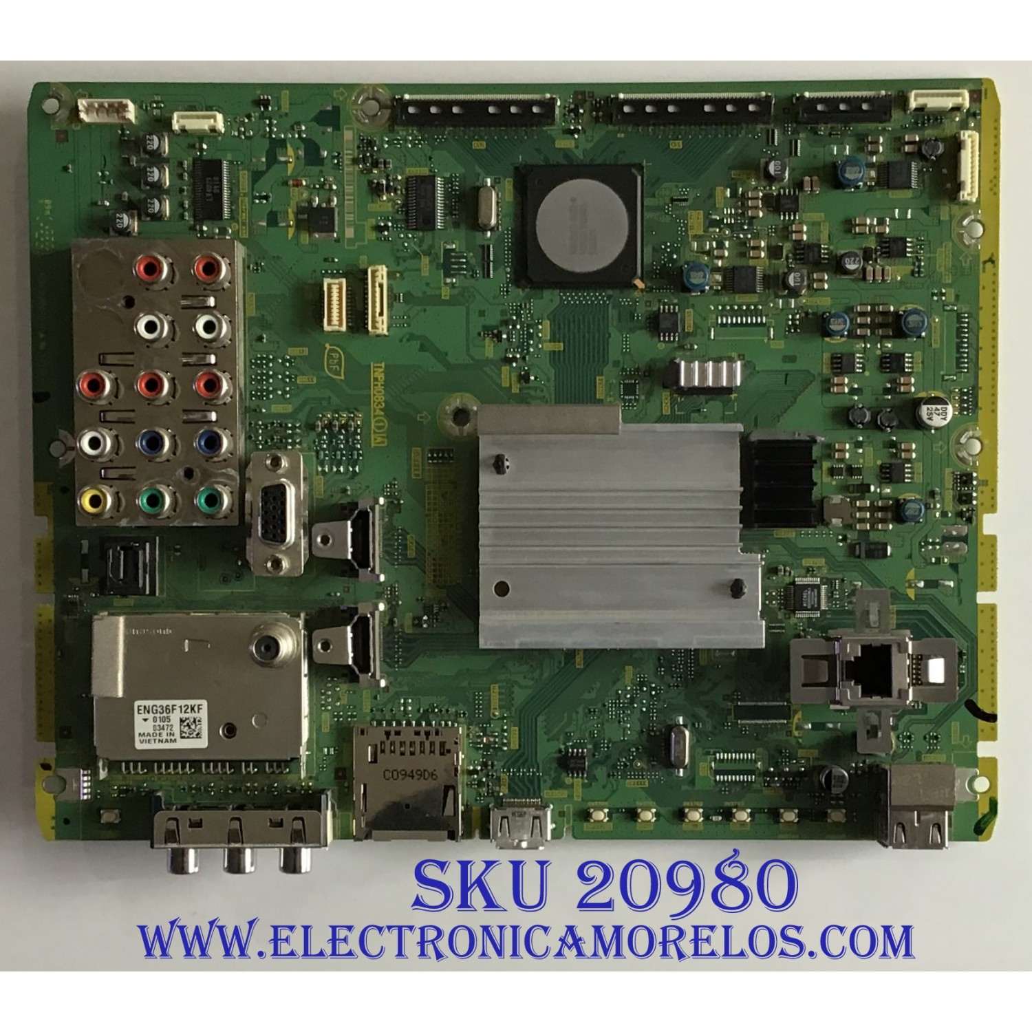 MAIN PANASONIC / TXN/A1LPUUS / TNPH0834AC / TNPH0834 / PANEL'S MC127F19M13 / MC127H36U13 / MODELOS TC-P50G25 / TC-P50G20